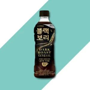 하이트진로 블랙보리 다크로스트 520ml 24개 블랙보리 보리차 커피맛 커피음료 차음료