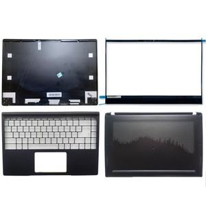 MSI 모던 14 MS-14D1 9S7-14D114 용 블랙 노트북 LCD 상단 커버 케이스 전면 베젤 팜레스트 하단