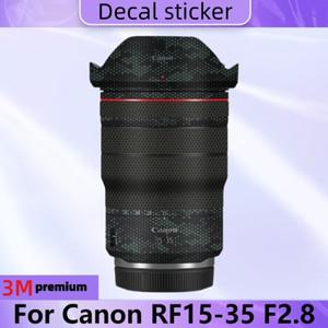 캐논 범용 호환 RF15-35 F2.8 렌즈 바디 스티커 피부 보호 데칼 비닐 랩 필름 스크래치 방지 코트