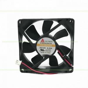 LZ Y.S TECH FD 128025 HS DC 12V 0.23A 80X80X25Mm 2선 80Mm 냉각 팬