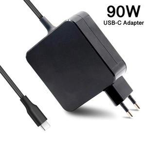 맥북 프로 에어 2018 HP 아수스 델 레노버 노트북용 USB C 전원 어댑터 90W C타입 공급 PD 벽 충전기 87W