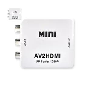to HDMI RCA/AV 컨버터 변환 3RCA를 HDMI로 컨버터