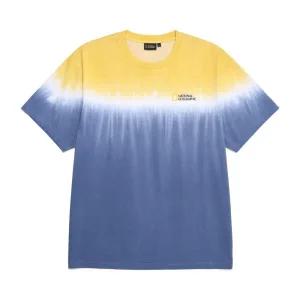 {매장정품} 내셔널지오그래픽 N222UTS720 유니 타이다이 그래픽 반팔 티셔츠 YELLOW 742374