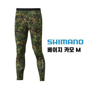 [시마노] 선 프로텍션 레깅스/베이지 카모 M