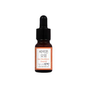 맑을담 씨벅톤오일 10ml 비정제 열매추출 100% 비타민나무오일