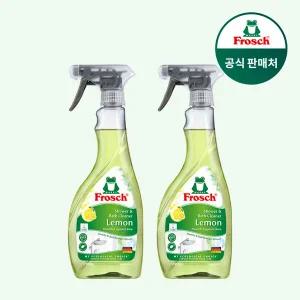 [매일배송] 프로쉬 다목적 레몬/라즈베리 욕실클리너 500ml 2개