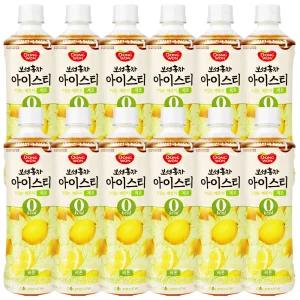 동원 보성홍차 아이스티 제로 레몬 500ml x 12개 / 음료수 제로칼로리