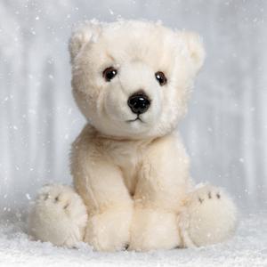 애너미고스 영국에서 온 동물친구 북극곰 인형 귀여운 동물인형