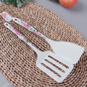 장미 사각 구멍 뒤지게 AA 멜라민 뒤집개 부침개 후라이