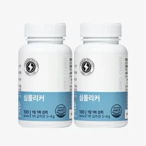 심플리케어 심플리커 남성활력 고함량 환 마카 아르기닌 야관문 2개월분