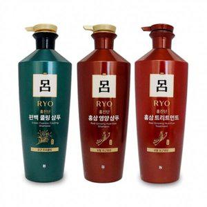 [기타]려 홍진단 홍삼 편백 샴푸 트리트먼트 영양 모근강화 두피진정