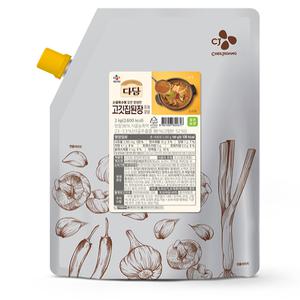 다담 고깃집 된장찌개양념 2KG 1개