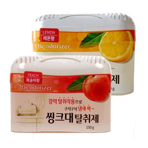 해피룸 싱크대 탈취제 피치 150g 씽크대 냄새 제거