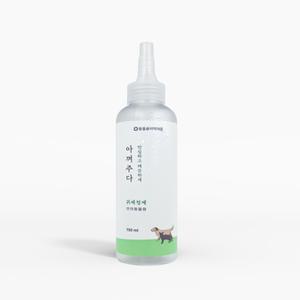 아껴주다 저자극 반려동물 귀세정제 150ml 강아지 고양이 귀청소, 귀염증 관리 눈꼽 세정