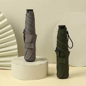 초경량 가벼운 미니 소형 우산 양산 5color UV 자외선 차단 초소형 3단 양우산