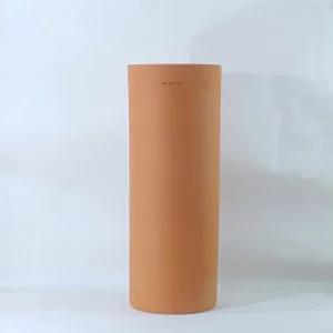 수제 긴 원통 토분 대형 거실 인테리어 50cm