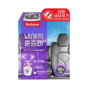 불스원 냄새싹 훈증캔 플러스 아쿠아민트향(담배냄새제거용), 1개