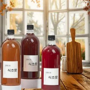 천연발효 마시는식초 자연발효 수제 과일 생강식초 