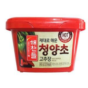 해찬들 청양초고추장 맛있게 매운 식자재 감칠맛 450g 1개 엄마손맛 갖은양념