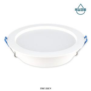 더쎈 LED 에코 라캉 방습형 8cm(3인치) 5W 다운라이트 매입등 KC 플리커프리