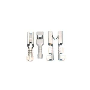 100PCS 2 8MM 압착 단자 암 스페이드 커넥터