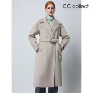[CC콜렉트](하남점)[CC collect]씨씨콜렉트 캐시미어 벨티드 핸드메이드 코드 C244MSG170