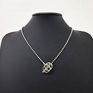 [구구스]중고명품 구찌 실버 인터로킹 목걸이 (NO 4787871)