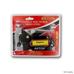 ANTON 스태플 건 타카기 AT-1129 카타기 건 나무못 카