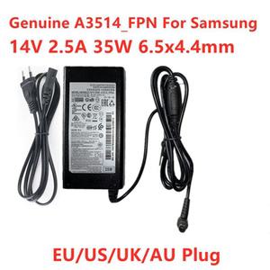 호환 삼성 LCD 모니터 S27D390HS S24C750P 파워 서플라이 충전기용 14V 2.5A 35W A3514FPNA A3514FPN 6.5x