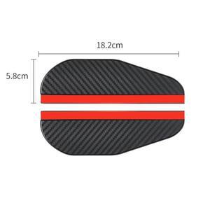 2PCS 자동차 백미러 비 눈썹 바이저 탄소 섬유 액세서리 Honda Civic Fit City Cry Accord CB500 Cb650r