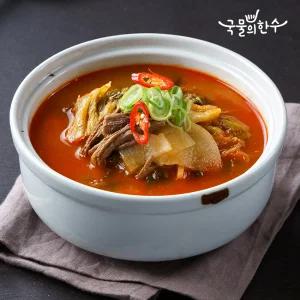 [국물의한수] 사골우거지해장국 500g x 5팩