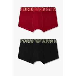 [EMPORIO ARMANI](대전신세계)남성 볼드 로고 밴딩 코튼 드로즈 2종SET(0815112006,0815112009)