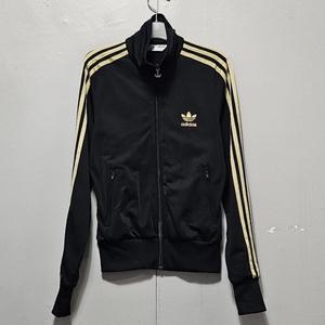 아디다스 여성 백로고 금장 파이어버드 저지 집업 트랙탑/ 85/ 중고/싹다구제