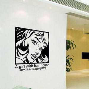 그래픽스티커트렌 Ribbon Girl WBWG001