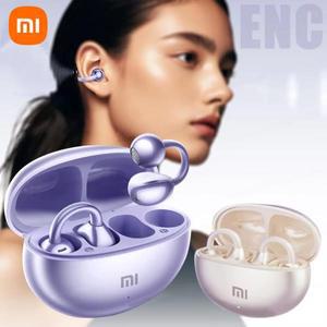 XIAOMI M91 이어 클립 무선 오픈 스포츠 Bluetooth5.4 헤드폰 터치 컨트롤 ENC 마이크가있는 소음 차단
