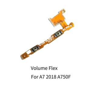 삼성호환 갤럭시 호환 A7  A750F 전원 볼륨 버튼 플렉스 케이블 측면 키 스위치 ON OFF 제어 수리 부품