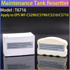 유지보수 리셋터 C5290 EPS C5790 WF 프린터 카트리지 C5210 리셋터에 엡손 C5710 적용 탱크 T6716