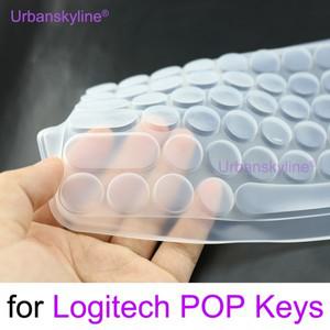 호환품 로지텍 호환 POP 키용 키보드 커버 Logi 무선 기계식 실리콘 보호기 스킨 케이스 TPU 액세서리