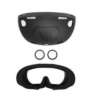 PS VR2 헤드셋용 실리콘 보호대 커버, 스크래치 방지 교체 페이스 인터페이스 그립 케이스, VR 컨트롤러 액세서리