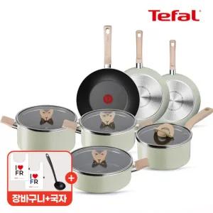 테팔 인덕션 세이지 쿡 7종(팬24+28+웍28+냄비4종)(+국자, 장바구니 증정)