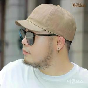 티류으스 대두 얼큰이 모자 볼캡 깊이깊은 창짧은 빅사이즈 챙짧은 머리큰사람 남자