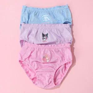 아트박스/프리미에팜 산리오캐릭터즈 여아 삼각팬티 3매 2호 세트