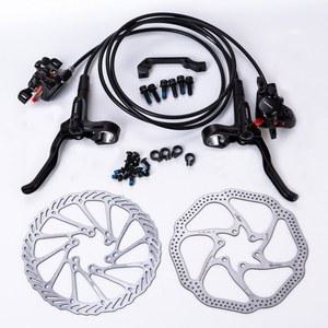 자전거 뒷 브레이크 시마노 MT200 마운틴 MTB 유압 디스크 세트 G3 / HS1 RT30 RT56 로터 160MM BL BR
