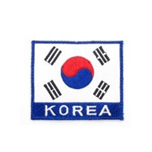 1+1 나라사랑 헝겊 태극기 패치 심볼로고 스포츠패치 패치부착 와팬패치