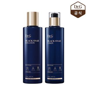 [닥터지] 블랙 스네일 베이직 2종 세트 (토너150mL+에멀전150mL)