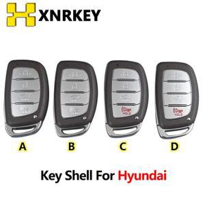 시계 차키 현대 IX25 Sonata Tucson 2014-2017 2018 교체 케이스 커버 용 XNRKEY 원격 자동차 키 쉘