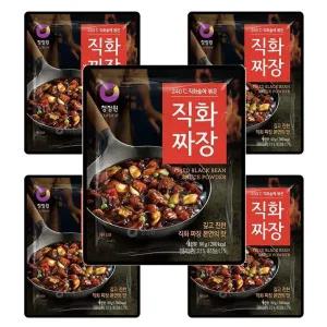청정원 직화짜장(분말) 요리초보 아이반찬 80g 5개