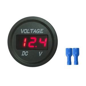 DC 5-24V 방수 전압계 LED 전자 디스플레이 측정기 자동차 오토바이 배터리 패널 볼트 모니터 12V