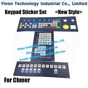 (3PCS/PACK) Chmer edm 부품용 키패드 스티커 세트(새 스타일) CHMER