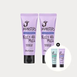 []닥터그루트 제이몬스터즈 탈모기능성 샴푸 머스크 75ml 2개+()머스크바디워시 75ml + 시트러스바디워시 7